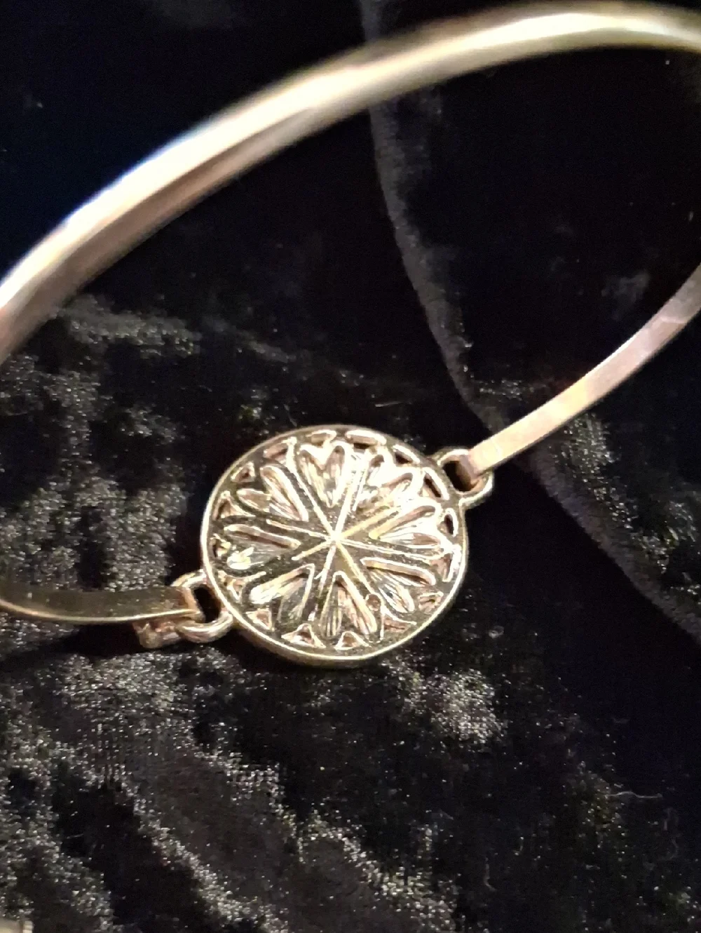 October Marigold Birthflower Bracelet - Gold and Silver Tone.